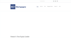 Desktop Screenshot of mcfmortgages.com