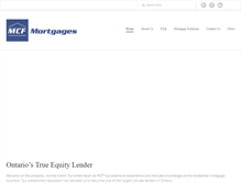Tablet Screenshot of mcfmortgages.com